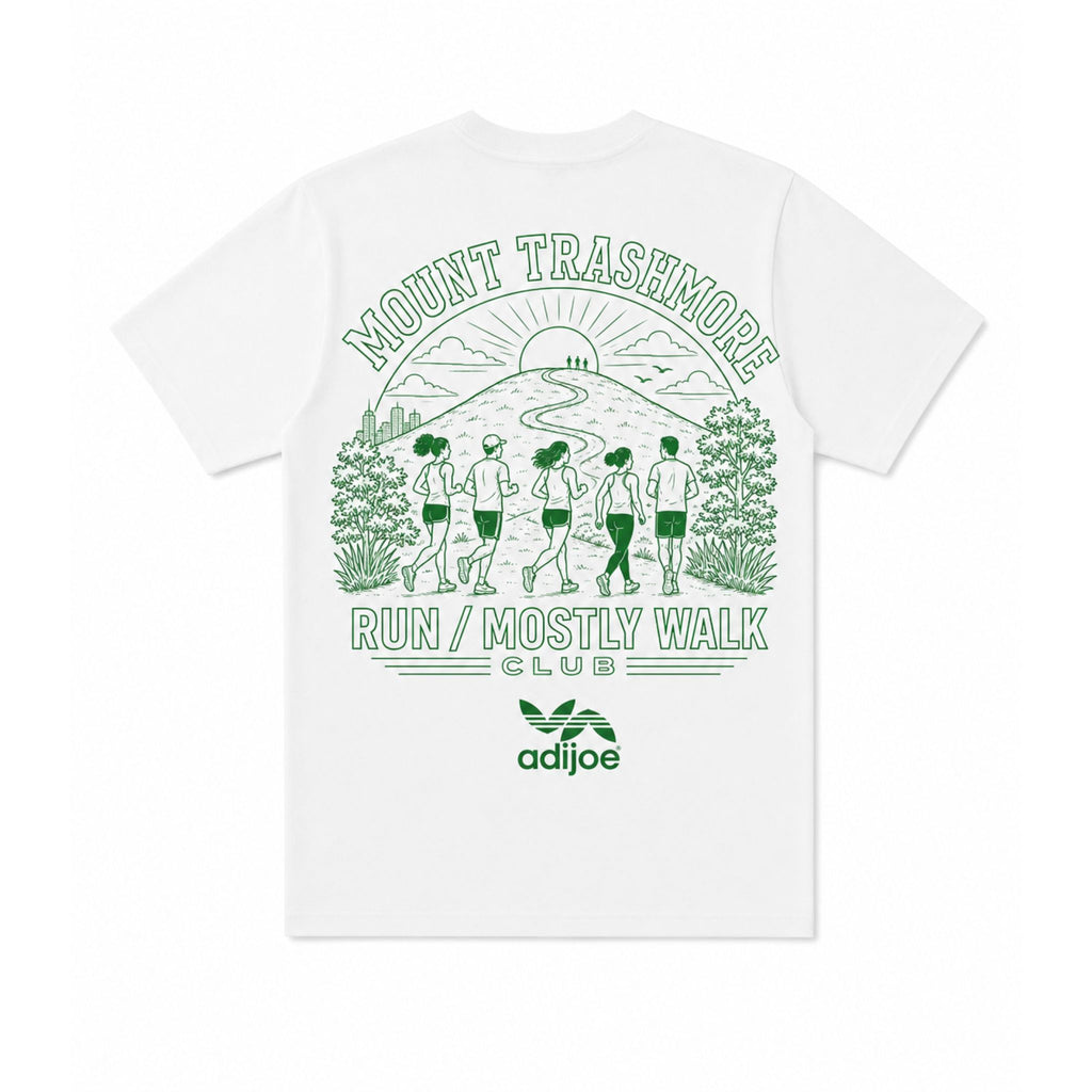 ADIJOE MT TRASHMORE RUNCLUB TEE (WHITE)